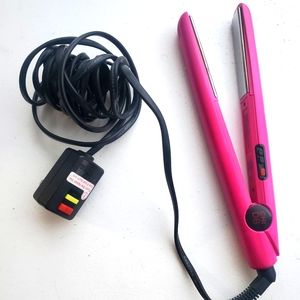 Pink CHI Titanium Plated Flat Iron